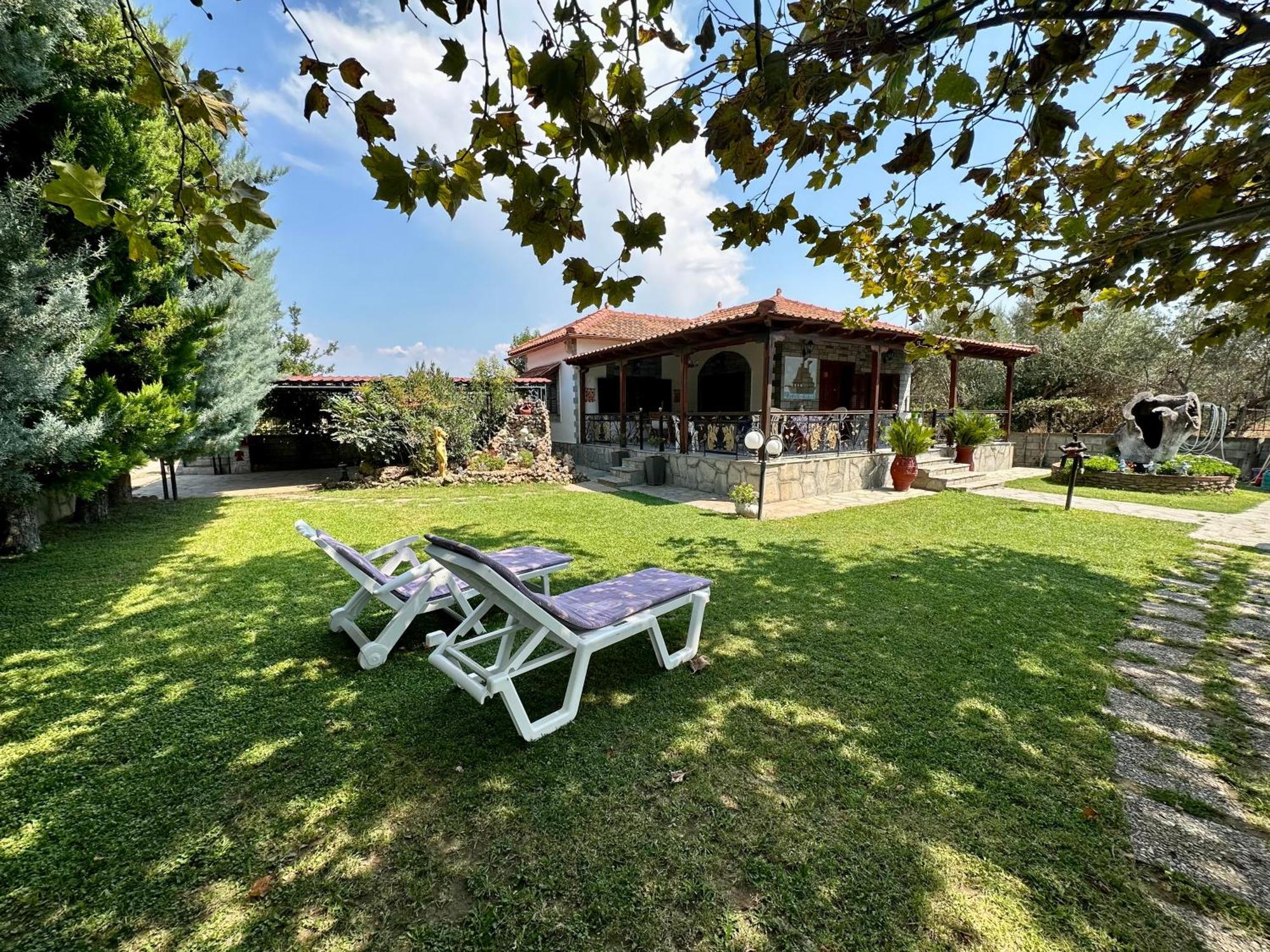 Beachfront Cottage Nea Triglia Luaran gambar
